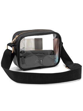 Clear Bag Stadium Approved, Clear Bags for Concerts,Clear Crossbody Purse with